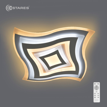 Управляемый светодиодный светильник Geometria Quarto 80w q-650-white-220-ip44/2020