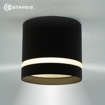 Светильник GUSTA 1xGX53-85x80-BLACK-220-IP20