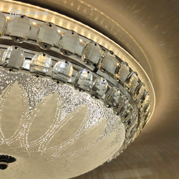 Управляемый светодиодный светильник on off SAHARA CHROME 72W R-510-WHITE-220-IP20