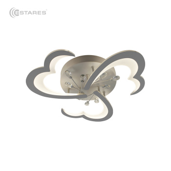 Управляемая светодиодная люстра СRYSTALwhite 01 30W R-ON OFF-540x85-WHITE WHITE-220-IP20