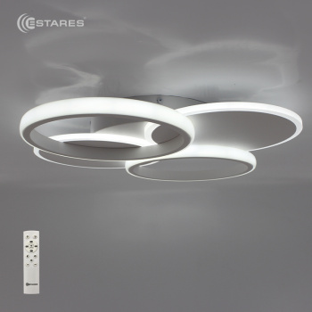 Управляемая светодиодная люстра OSA 90W 4R-RC-490x70-WHITE WHITE-220-IP20, модель OSAKA