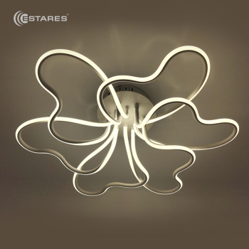 Светодиодный светильник PETUNIA 102W R-650-NW-WHITE/WHITE-220-IP20/4000К