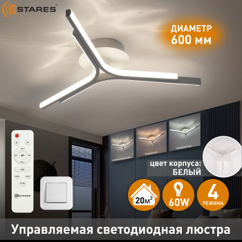 RUBY 60W 3L-RC-WHITEWHITE Озон 2