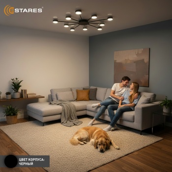 BINNA 10xGX53 BLACK Озон 3