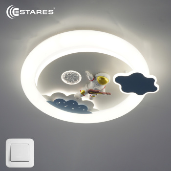 Управляемый светодиодный светильник KIDS SPASE 85W R-ON/OFF-500x85-BLUE/WHITE-220-IP20