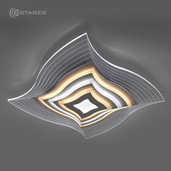 Светодиодный светильник FIGURE 01 85W Q-500х65-3000 6000K-white clear-220-IP20