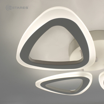 Управляемая светодиодная люстра ROOM 48W 4TR-APP-440x80-WHITE WHITE-220-IP20