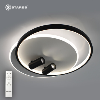 Управляемый светодиодный светильник GEOMETRIA downlight 65W 2R-RC-500х420х130-white/white-220-IP20