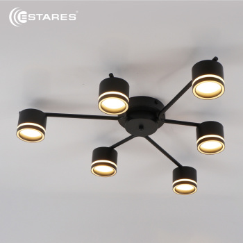 Люстра GELA 6xGX53 R-750x130-BLACK/WHITE-IP20