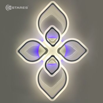 Управляемая светодиодная люстра Amalia RGB 100W+10W 6R-920x660x130-WHITE WHITE-220-IP20 WB