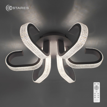  Управляемый светодиодный светильник MEDUSA akrilika 108W R-600-WHITE/CLEAR-220-IP20_2021