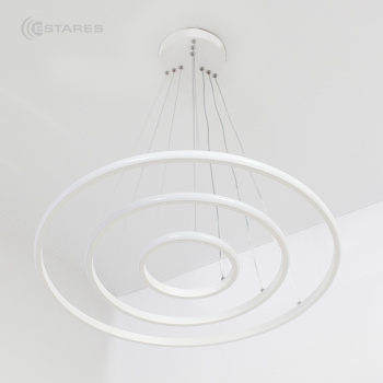 Управляемая светодиодная люстра LATTE 75W 3R-ON OFF-600x1100-WHITE WHITE-220-IP20