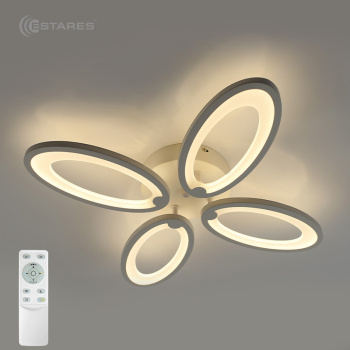 Управляемая светодиодная люстра ROOM 60W 4OV-APP-560x65-WHITE WHITE-220-IP20