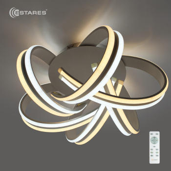 Управляемый светодиодный светильник VOLNA DOUBLE 170W 6С-520/237-WHITE/OPAL-220-IP20/2020