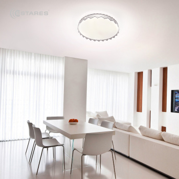 Управляемый светодиодный светильник LITECO 96W LCRC-05-500x70-DIM-WHITE SHINY-220-IP20