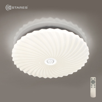 Управляемый светодиодный светильник LITECO 48W LCRC-04-400x70-DIM-WHITE/SHINY-220-IP20