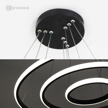 Управляемая светодиодная люстра LATTE 75W 3R-ON OFF-600x1100-BLACK WHITE-220-IP20