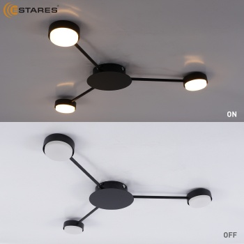 KATE 3xGX53 R-670x40-BLACK Озон 2