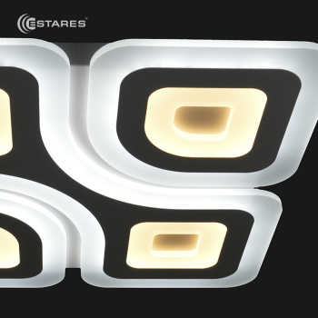 Управляемый светодиодный светильник LC-Quadrate-60w-ww nw cw nl-white-220-ip40