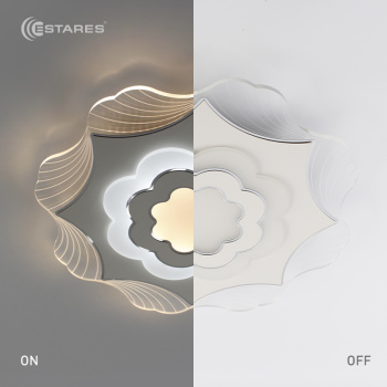 Управляемый светодиодный светильник FIGURE DOUBLE 54W R-APP-500X50-WHITE CLEAR-220-IP20