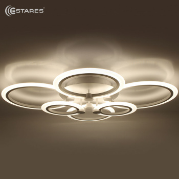 Управляемый светодиодный светильник EUROPA 132W 6R-APP-790х560х115-WHITE WHITE-220-IP20