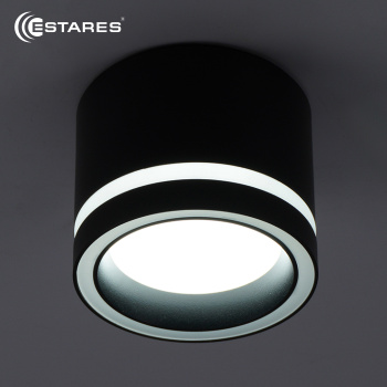 Светильник GELA 1xGX53-85x70-BLACK-220-IP20