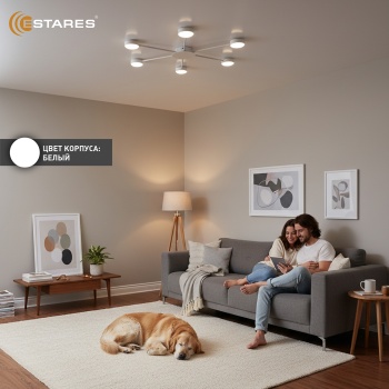 KATE 6xGX53 R-800x40-WHITE Озон 3