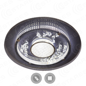 Управляемый светодиодные светильник INFINITO 45W R-500-CRYSTAL-220V-IP20