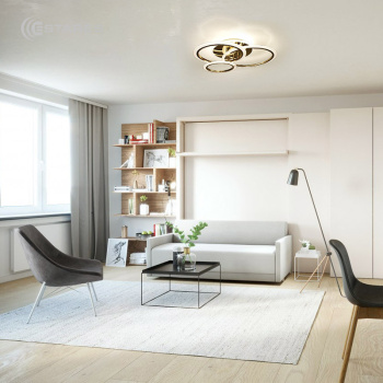 Управляемая светодиодная люстра SOLEN 90W 4R-RC-600x110-GOLD WHITE-220-IP20