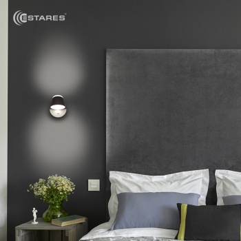 Светодиодный светильник, бра  ABAZUR 12W R-130-WHITE WHITE-220-IP40