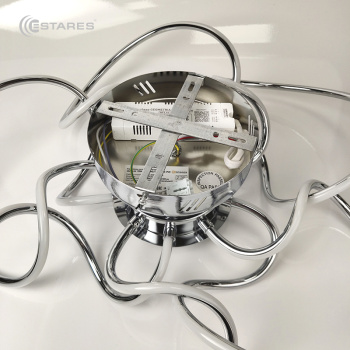 2020_Управляемый светодиодный светильник CAMELIA 120W R-600-CROME OPAL-220-IP20