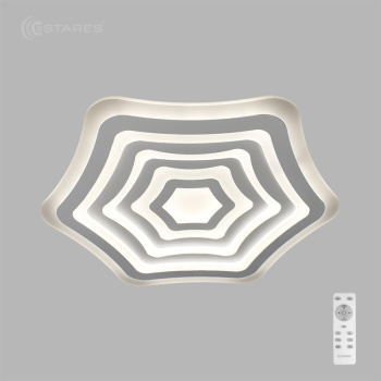 Управляемый светодиодный светильник FLEXION DOUBLE 80W R-500-WHITE WHITE-220-IP44