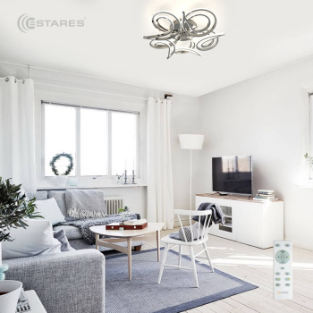 Управляемый светодиодный светильник GLORIA 140W 5R-580 140-RC-CHROME OPAL-220-IP20