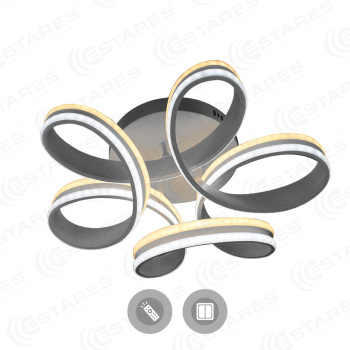 Управляемый светодиодный светильник VOLNA DOUBLE 85W 3R-500/180-WHITE/OPAL-220-IP20