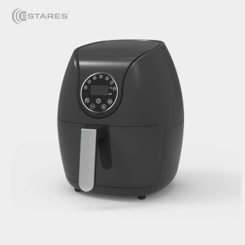 Аэрогриль EASYCOOK 1500W-DC-220V-5L-280x366x343-black chrome