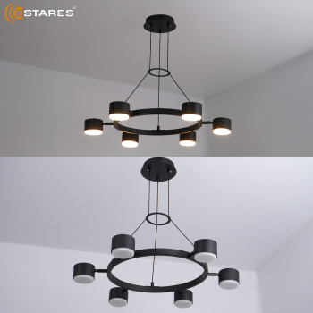 LAMPADA 6xGX53 BLACK Озон 2