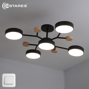 LEVITA 75W 5R-ONOFF-BLACKWOODWHITE Озон 10