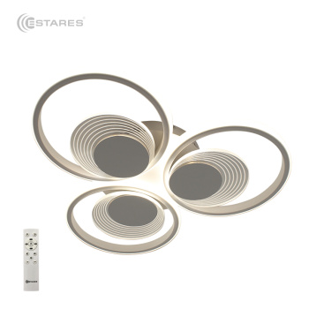 Управляемая светодиодная люстра ADARA six 90W 6R-RC-500x460x70-WHITE WHITE-220-IP20