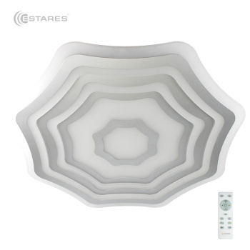 Управляемый светодиодный светильник FLEXION DOUBLE 180W R-800-WHITE SILVER-220-IP44