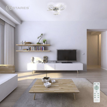 Управляемый светодиодный светильник GLORIA 84W 3R-580 150-RC-CHROME OPAL-220-IP20