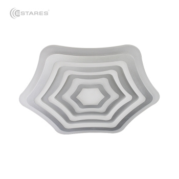 Управляемый светодиодный светильник FLEXION DOUBLE 80W R-500-WHITE SILVER-220-IP44